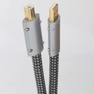 USB audio cable AB type computer sound card data cable DAC decoder signal cable - Image 1 of 4