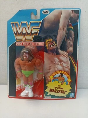 Ultimate Warrior 1990 OFFICIAL WRESTLING WWF HASBRO MOC-ZR-L5 - Immagine 1 di 4