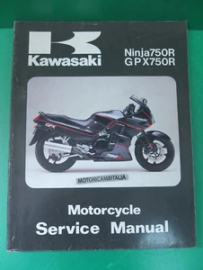 Para KAWASAKI Ninja ZX 750 GPX Manual De Taller Manual De Servicio - Imagen 1 de 7