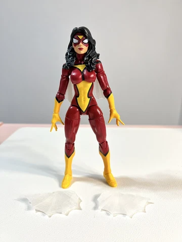 Marvel Legends: Spider-Woman Jessica Drew Thanos Series Figure LOOSE Cover