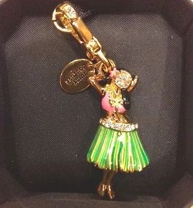 100% Auténtico 2014 Juicy Couture C-HULA GIRL Dije ¡¡¡EXCELENTE!!! YJRU7983 - Imagen 1 de 3