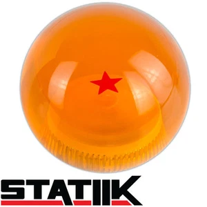 RARE DRAGONBALL Z DRAGON BALL 1 STAR AMBER SHIFT KNOB 6 SPEED UN2 RUR K29 - Picture 1 of 1