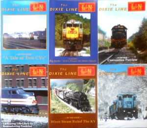 Dixie Line Magazines Vol # 19 Year 2002 All 6 Issues LOUISVILLE & NASHVILLE - Picture 1 of 16