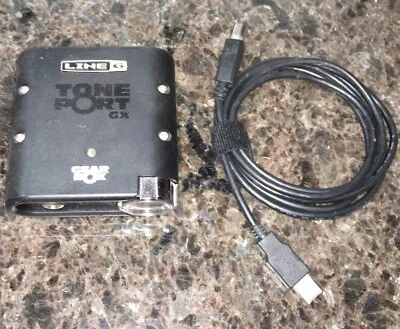 Line 6 Tone Port GX Gear Box w USB Cable Audio Interface - Image 1 of 4