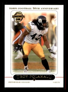 2005 FOOTBALL 2005 Topps Troy Polamalu Pittsburgh Steelers #174 1 - Picture 1 of 2