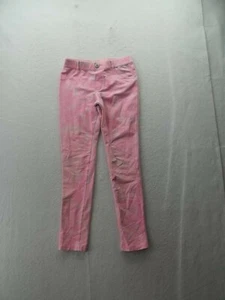 Circo Girls Pink & White Leggings Size 10/12 Inseam 27.5" Waist 24" Elastic EUC! - Picture 1 of 9