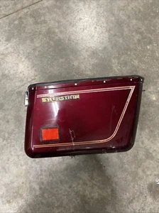 1980-1983 Honda Goldwing GL1100 Interstate Right Saddle Bag Red Complete - Picture 1 of 11