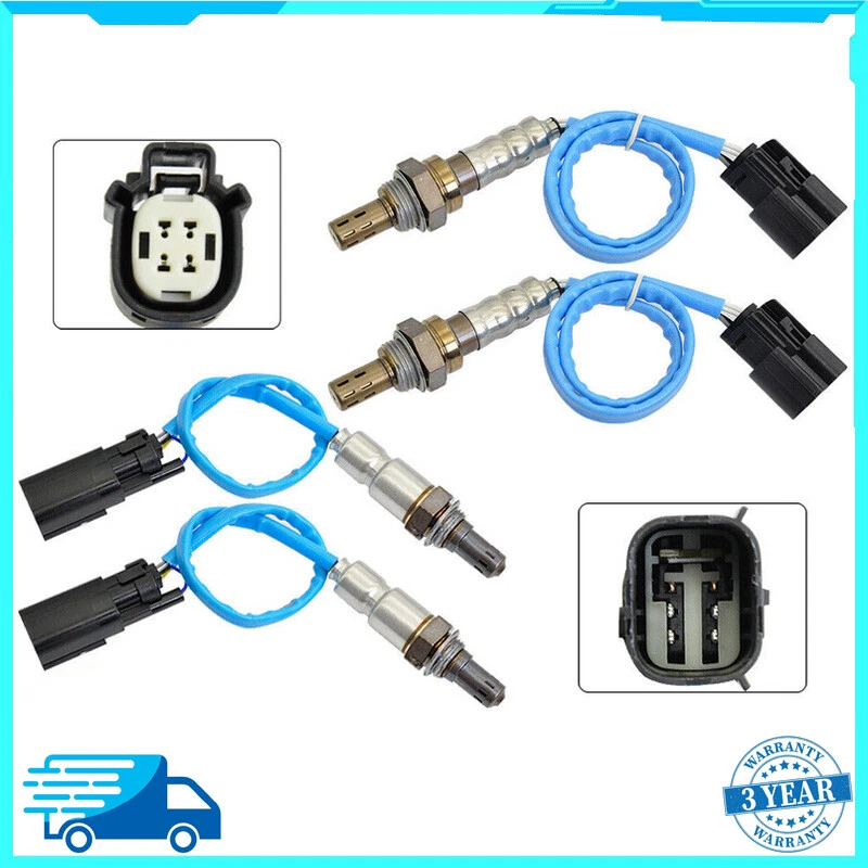 Set of 4 Upstream+Downstream O2 Oxygen Sensors For 2013-2015 Ford Explorer 3.5L Foto 1 de 4