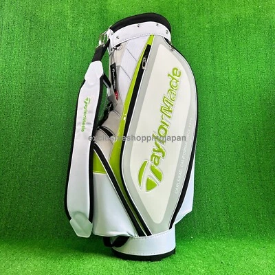 Bolsa de carro de golf TaylorMade True Light 9 x 47 pulgadas liviana blanca/lima modelo 2024 Foto 1 de 4