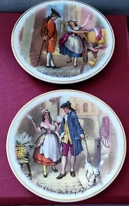 Liverpool Road Pottery Cries Of London &Fine Black Cherries Decorative Plates - Picture 1 of 11