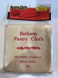 Bethany Housewares Pastry Cloth NEW, Sealed #510 Lefse, Pie, Cookies, Pizza - Picture 1 of 2