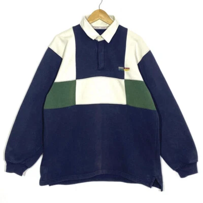 Sweat Polo Streetwear Color Block Vintage 90’s Chevignon Sport Dept. - Image 1 of 4
