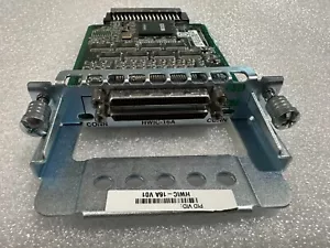 Cisco HWIC-16A V01 scheda router WAN asincrona ad alta velocità 16 porte 73-8972-05 - Foto 1 di 2