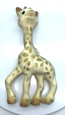Juguete mordedor vintage Sophie la Girafe juguete para dentición de bebé Foto 1 de 3