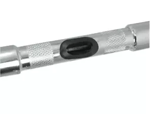 HARLEY CUSTOM CHOPPER BOBBER MANILLAR CABLEADO DE GOMA 2 OJALES CABLEADO INTERNO - Imagen 1 de 3