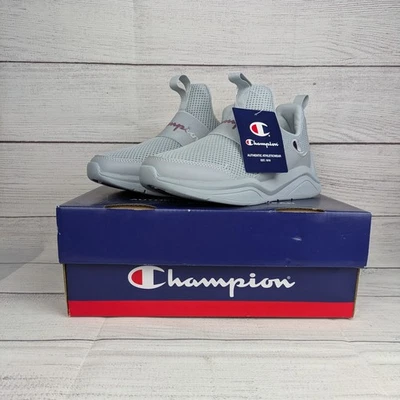 Champion Legend Lo Zapatos Atléticos Sin Cordones Para Mujer 6 Gris/D.Berry CA100308W NUEVOS CON ETIQUETAS Foto 1 de 4