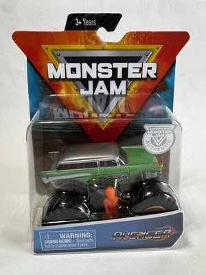 Monster Jam Avenger Nomad Verde Lanzamiento Original Ruedas Cromadas 1/64 Diecast Foto 1 de 2