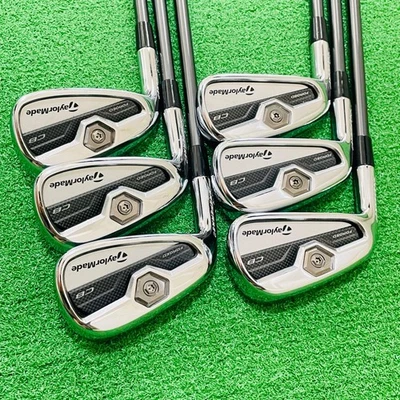 Lefty TaylorMade Tour Preferred CB Iron Set 6pcs 5-PW TP-65 Graphite Flex R Left - Image 1 of 4