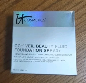 IT COSMETICS CC + VEIL BEAUTY FLUID FOUNDATION MEDIUM SPF 50+ - Picture 1 of 9