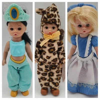 3 muñecas Madame Alexander de 5" coleccionables McDonalds. Para ÚNICO/repintado/reparación  Foto 1 de 4