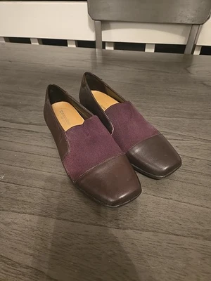  Naturalizer Alaina Brown slip-on shoes women's size 10 - Image 1 of 4