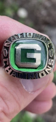 1990 GSD Football National Champions Championship Ring Herff Jones - Image 1 of 4