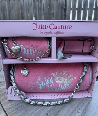 Barril de herencia Juicy Couture rosa limón rosa azul Foto 1 de 4