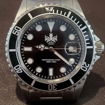 Phoibos 300M Divers Swiss Quartz Movement.Sapphire Crystal.Lime Pop Fell Off  - Image 1 of 4