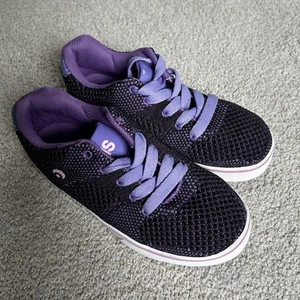 Osiris Youth Girls Purple Mesh Low Top Athletic Skater shoes size 3 - Picture 1 of 10