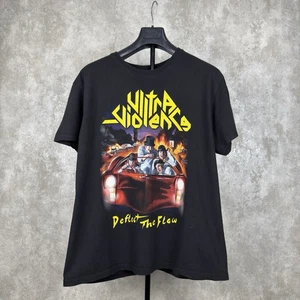 Ultra-Violence Deflect the Flow T Shirt Men’s Size XL Black Band Rare  - Picture 1 of 6