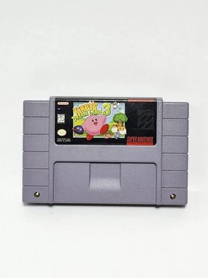 Kirby's Dream Land 3 (Super Nintendo, SNES, 1997) - Authentic! Cleaned & Tested! - Image 1 of 4