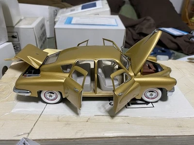 Franklin Mint 1948 oro TUCKER 50 aniversario escala 1:24 ¡con certificado de autenticidad y caja! Foto 1 de 4