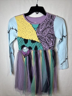 Disney Nightmare Before Christmas Girl's Halloween Sally Dress Size (10/12) - Image 1 of 4