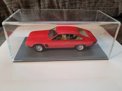 ¡Raro! Neo Iso Rivolla Lele coche fundido a presión en rojo 1:43 nuevo en estuche Foto 1 de 4