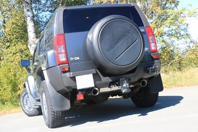 Escape Deportivo De Doble Pared De Acero Inoxidable Hummer H3 5.3L V8 1x100Mm - Imagen 1 de 4