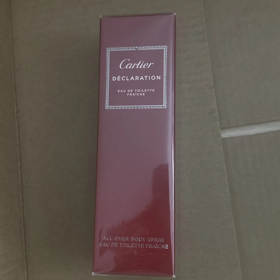 Cartier Declaration Eau De Toilette Fraiche All over Body Spray 3.3 oz SEALED - Image 1 of 1