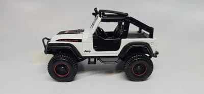 Maisto Jeep Wrangler Rubicon White 1/35 New Loose Excellent See Pics - Image 1 of 4