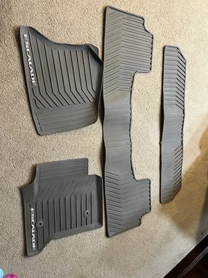 Cadillac Escalade Car Floor Mats tan color - Image 1 of 4