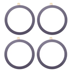 55x0.4mm(ODxT) Universal Wireless Metal Ring Sticker, 4 Pack, Dark Purple - Afbeelding 1 van 7