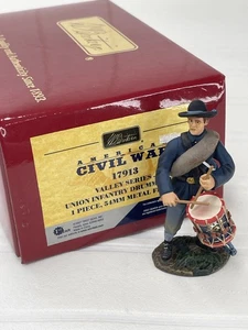 W. Gran Bretaña Escala 1:30 Guerra Civil ☼ #17913 Union Infantry Baterista Boy Valley Metal - Imagen 1 de 11