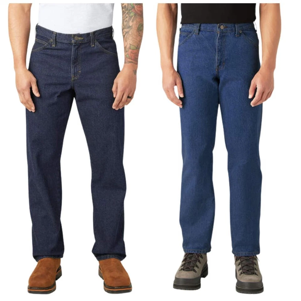 Dickies Mens Regular Fit Straight Leg Jeans - 9393 - New Pick Color & Size - Image 1 of 1