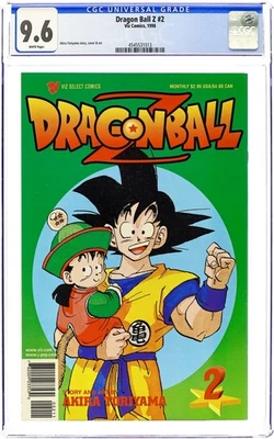 Dragon Ball Z Part 1 #2 CGC 9.6 1998 4545531013 - Image 1 of 2
