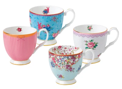 Tasse à pied de la collection de bonbons ROYAL ALBERT, 1 pièce (en option) - Photo 1/4