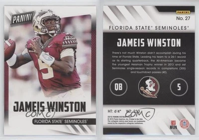 2015 Panini Father's Day NCAA Variation Jameis Winston #27 Rookie RC - Image 1 of 2