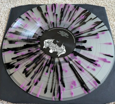 GOREMENT ‎– The Ending Quest  Clear w Purple &  Black Splatter Vinyl Ltd 250 LP Foto 1 de 4