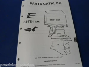 1990, SSTE-14M OMC Evinrude Johnson Parts Catalog - Picture 1 of 2