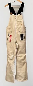 NWT Volcom Swift Bib Overall Shell Snowboard Pants Women's Small $245 - Picture 1 of 14