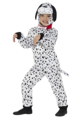 101 Dalmatians Style Kids Dalmatian Dog Costume - Image 1 of 4