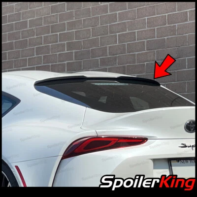 Visera de alerón de techo de ventana trasera para Toyota Supra 2020-2026 SpoilerKing 284RC Foto 1 de 4