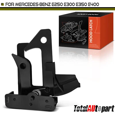 Conjunto de pestillo de capó para Mercedes-Benz E250 E300 E350 E400 E550 E63 AMG centro Foto 1 de 4